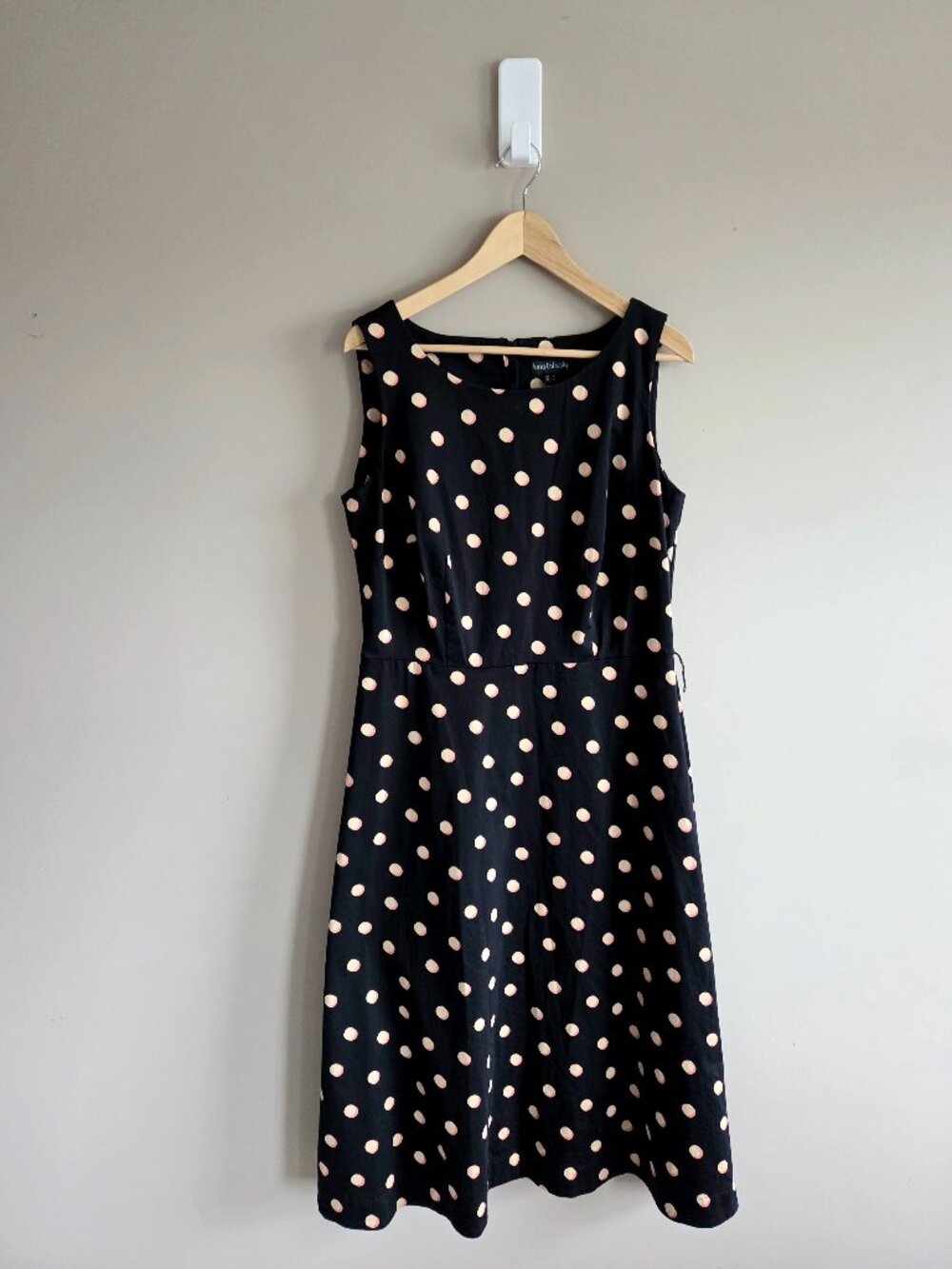Long Tall Sally Polka Dot Midi Sleeveless Summer Dress